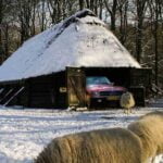 klassieker oldtimer winterstalling