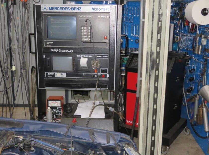 Mercedes 380 450 sl zagen onregelmatig toerental (1)