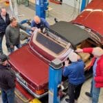 Mercedes klassieker r107 technische dag